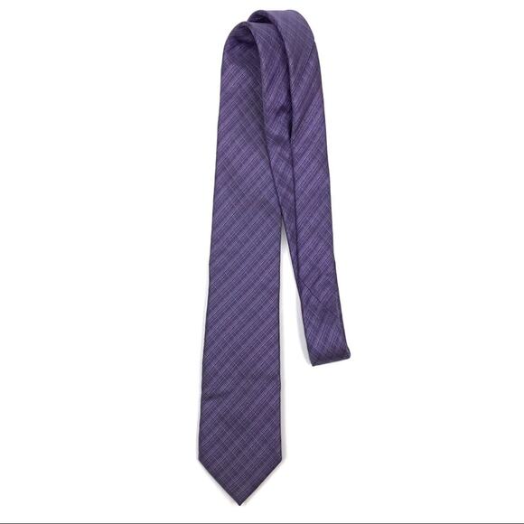 3/$30 Calvin Klein | Extreme Slim Purple Necktie - Picture 1 of 5